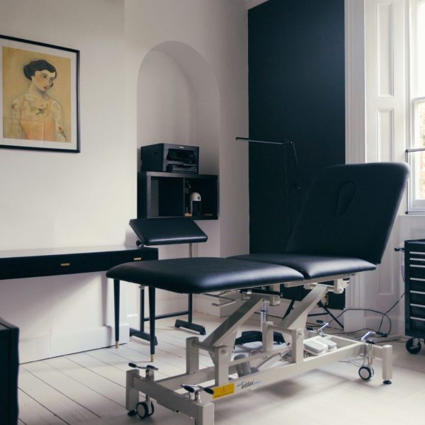 A private room at our Cardiff tattoo studio