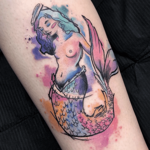 Water Colour Tattoo Designs